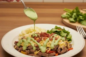 Luby's Bacon Cheese Steak Recipe