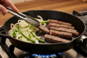 Luby's Bacon Cheese Steak Recipe