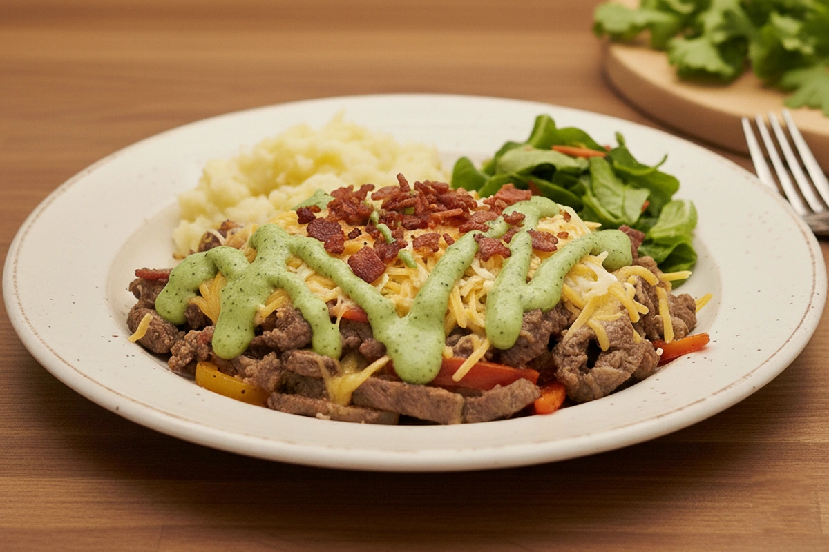 Luby's Bacon Cheese Steak Recipe