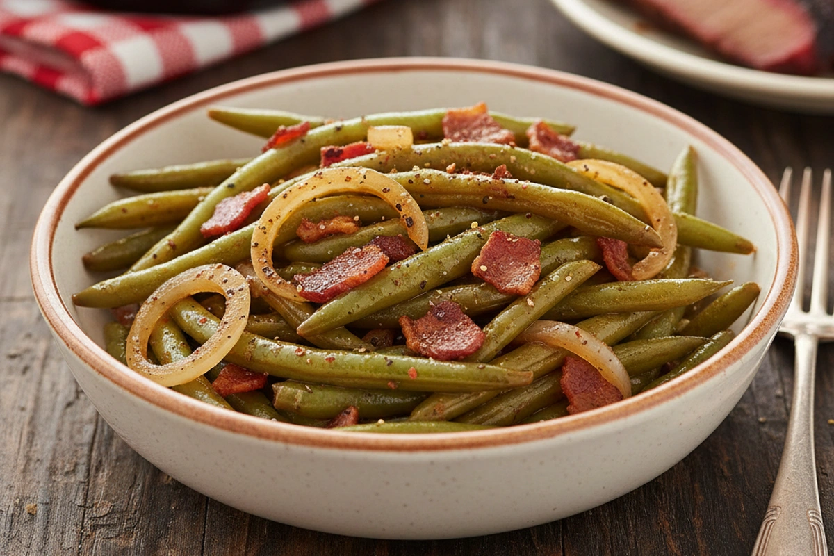 Mission BBQ Green Beans Recipe