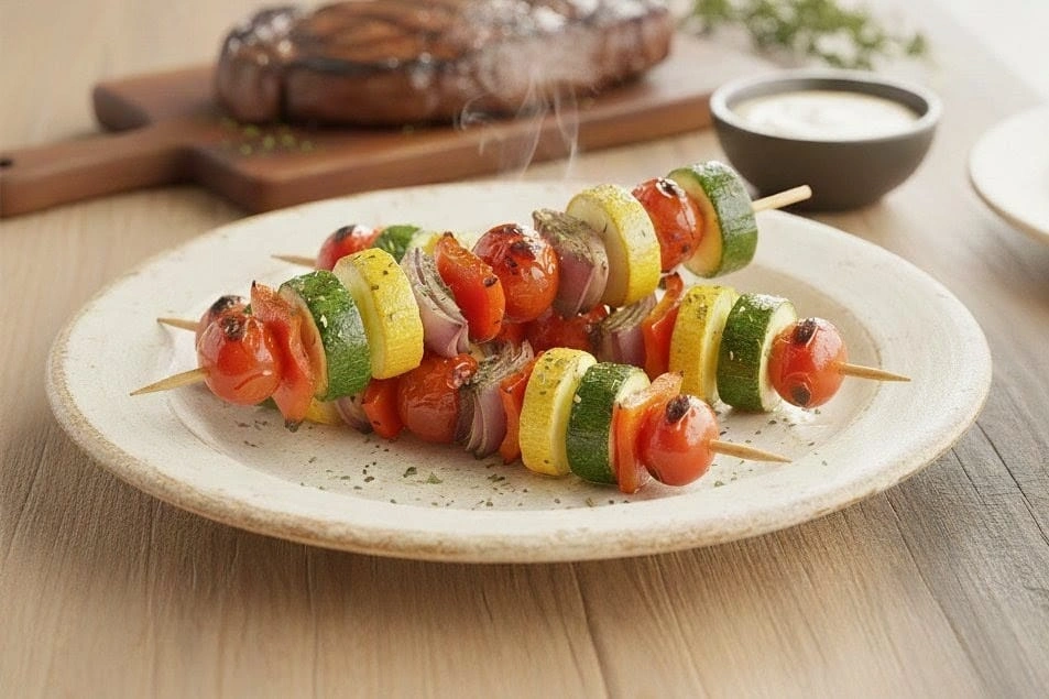 Logan’s Roadhouse Grilled Vegetable Skewer Recipe