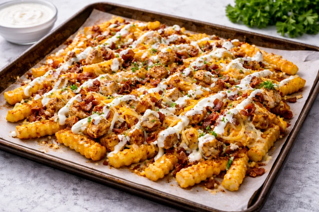 Zaxby’s Chicken Bacon Ranch Loaded Fries Recipe