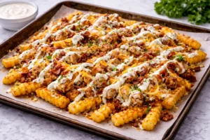 Zaxby’s Chicken Bacon Ranch Loaded Fries Recipe