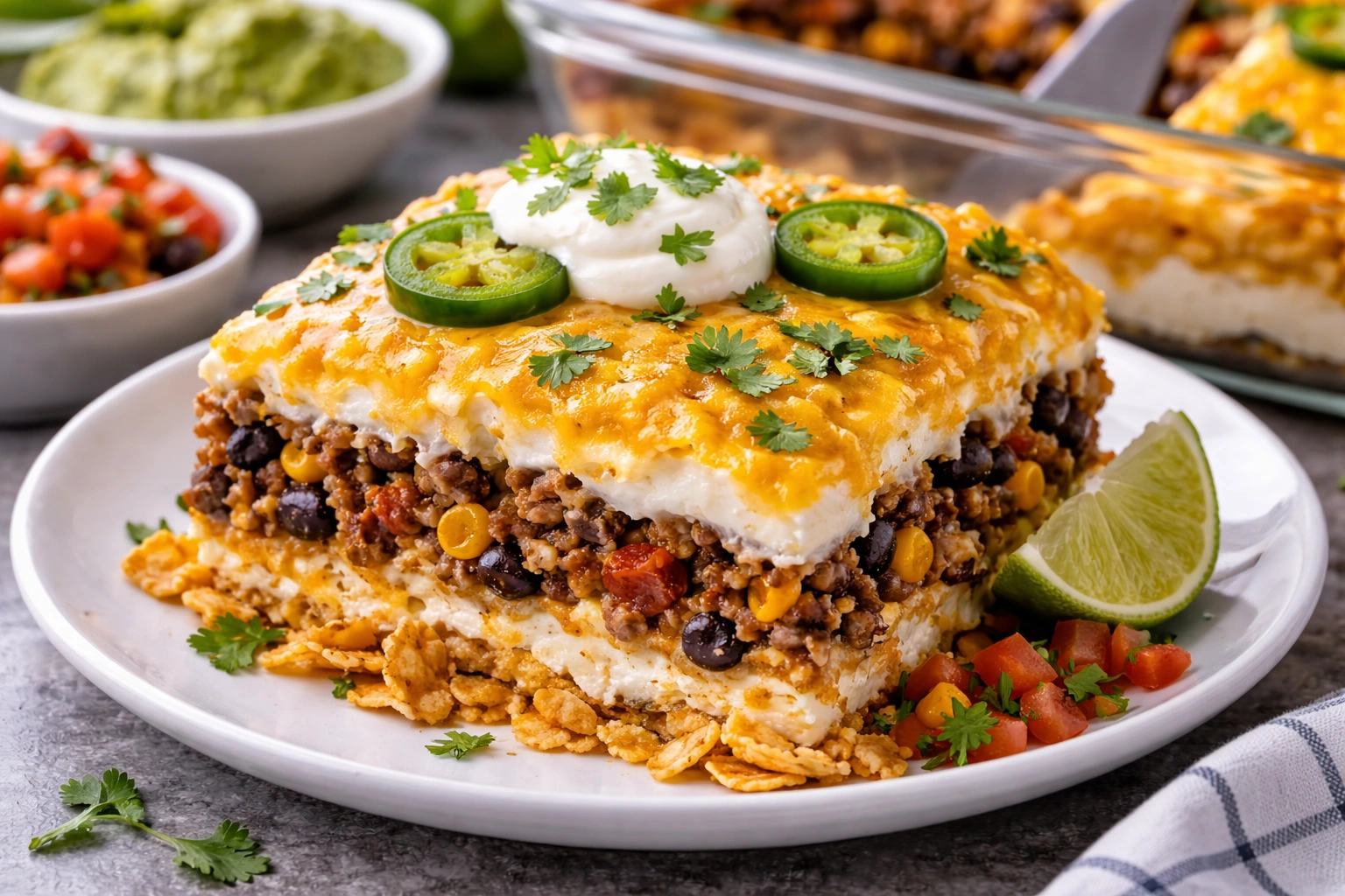 Mexican White Trash Casserole