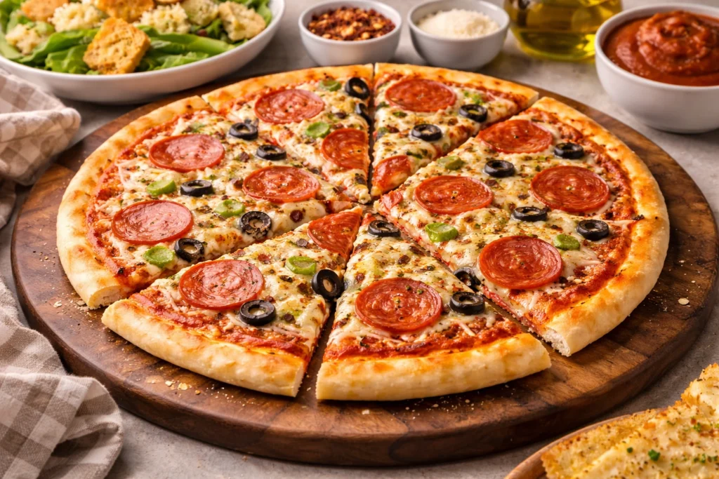 Pizza Hut Thin Crust Pizza Recipe