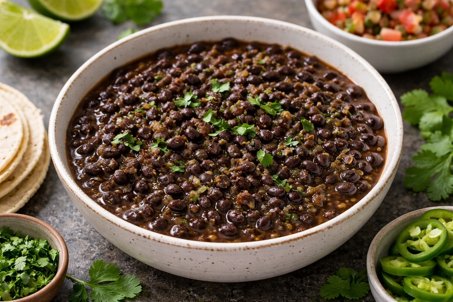 Taco Bell Black Beans Recipe