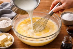 Vanilla Custard Cream Squares